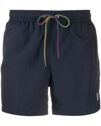 Paul Smith - Zebra Patch Swim Shorts - Lyst