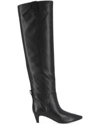 MICHAEL Michael Kors - Daniela Leather Boots - Lyst
