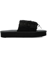 Rick Owens - Twisted Platform-Sole Slides - Lyst