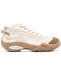 Fendi - Sneakers Lab Con Inserti A Contrasto - Lyst