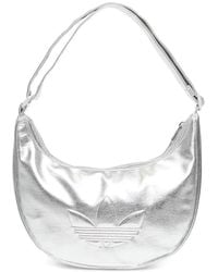 adidas - Adicolor Metallic-Effect Shoulder Bag - Lyst