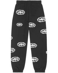 DENIM TEARS - Wreath-Print Track Pants - Lyst