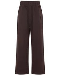 PANGAIA - Elasticated Embroidered Track Pants - Lyst