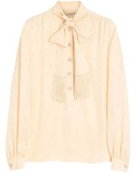 Valentino Garavani - Silk Blouse - Lyst