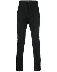 Masnada - Cotton-blend Tapered Trousers - Lyst