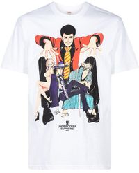 Supreme - X Undercover Lupin Katoenen T-shirt - Lyst