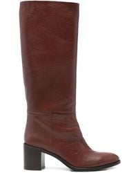 P.A.R.O.S.H. - Stiefeletten mit Blockabsatz - Lyst