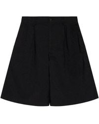 Comme des Garçons - Pleated Patch-Pocket Shorts - Lyst