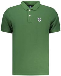 North Sails - Logo-Patch Piqué Polo Shirt - Lyst