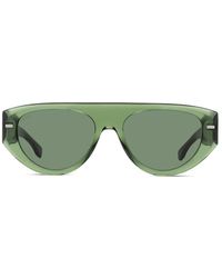 BOSS - Rectangular-Frame Glasses - Lyst
