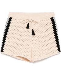 The Upside - Luminary Crochet Hali Shorts - Lyst
