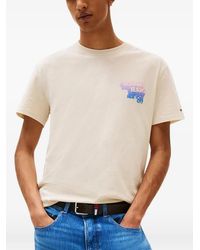 Tommy Hilfiger - Stack Logo Back Graphic T-Shirt - Lyst