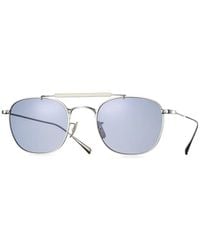 Eyevan 7285 - Dazzling Pilot-Frame Sunglasses - Lyst