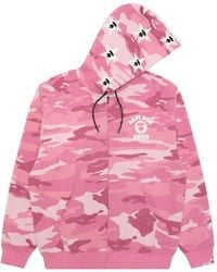 Aape By A Bathing Ape - Camouflage-Pattern Zip-Fastening Hoodie - Lyst