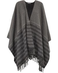 Peserico - Capa Con Flecos - Lyst