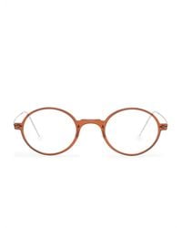 Lindberg - Round-Frame Glasses - Lyst