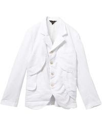 Comme des Garçons - Notched Lapels Buttoned Jacket - Lyst