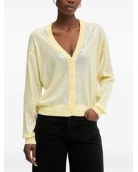 Liu Jo - Cardigan À Design Brodé De Sequins - Lyst