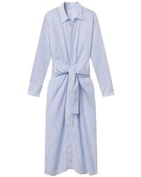 A.L.C. - Mila Striped Tie-Waist Dress - Lyst