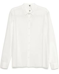 Label Under Construction - Camisa Con Botones Ocultos - Lyst
