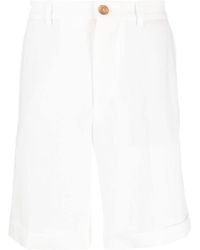 Brunello Cucinelli - Pressed-crease Bermuda Shorts - Lyst