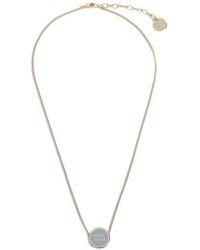 Miu Miu - Logo-Detail Necklace - Lyst