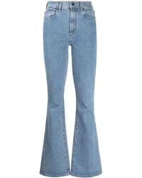 Le Jean - Remy High-Waisted Flare Jeans - Lyst