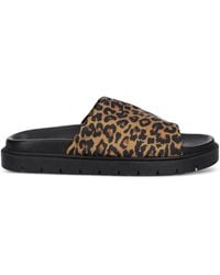 COPENHAGEN - Leopard-Print Sandals - Lyst