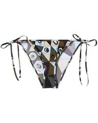 PUCCI - Occhi-Print Bikini Bottoms - Lyst