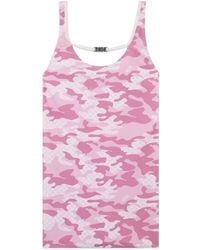 Gcds - Mini-Jurk Met Camouflageprint - Lyst
