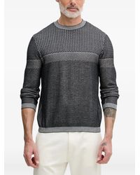 ARMANI EXCHANGE - Geometric-Pattern Sweater - Lyst