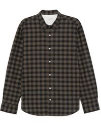 Officine Generale - Camicia A Quadri - Lyst