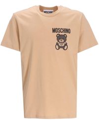 Moschino - T-shirt en coton à imprimé Teddy Bear - Lyst