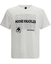 Moose Knuckles - Camiseta Conway Con Logo Gráfico - Lyst