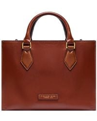 The Bridge - Ida Leather Detachable-Strap Tote Bag - Lyst