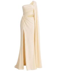 Gemy Maalouf - Cut-Out Draped Dress - Lyst
