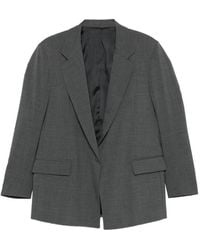 MARSĒM - Single-Breasted Notched-Lapels Blazer - Lyst