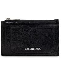 Balenciaga - Grained Card Case - Lyst