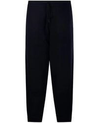 Emporio Armani - Virgin-Wool Jogger Pants Travel Essential - Lyst