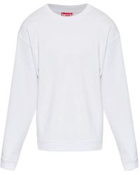 DIESEL - Sweat S-Norm-Aa5 À Col Rond - Lyst