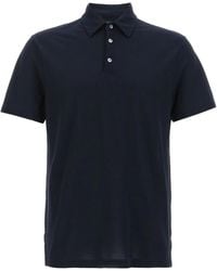 Zanone - Ice Cotton Polo Shirt - Lyst