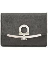Ferragamo - Gancini Business Card Holder - Lyst