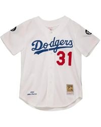 Mitchell & Ness - Mike Piazza Los Angeles Dodgers 1993 Jersey - Lyst