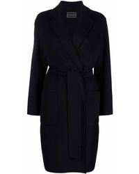 10 Corso Como - Belted Single-breasted Coat - Lyst