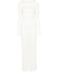 AYA MUSE - Fine-Knit Maxi Dress - Lyst