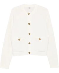 TOTEME - Geknöpfter Cardigan mit aufgesetzten Taschen - Lyst