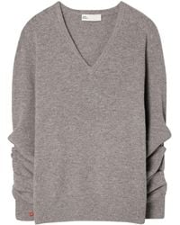 Tory Burch - Jersey con cuello en V - Lyst