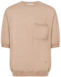 Moschino - Fein gestricktes T-Shirt - Lyst