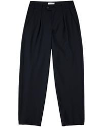 Closed - Mawson Pleat-detail Tapered Trousers - Lyst