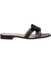 Bally - Sandales En Cuir À Détails De Nœuds - Lyst